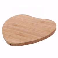 Factory Customize OEM Support Eco Wooden Charging Pad Bamboo qi wireless charges For Mobile wood wireless portable charge