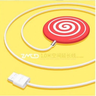 Wholesale Gift Box High Quality 10W Fast Charging Candy Wireless Quick Charger Qi Lollipop Wireless Charger For Iphone